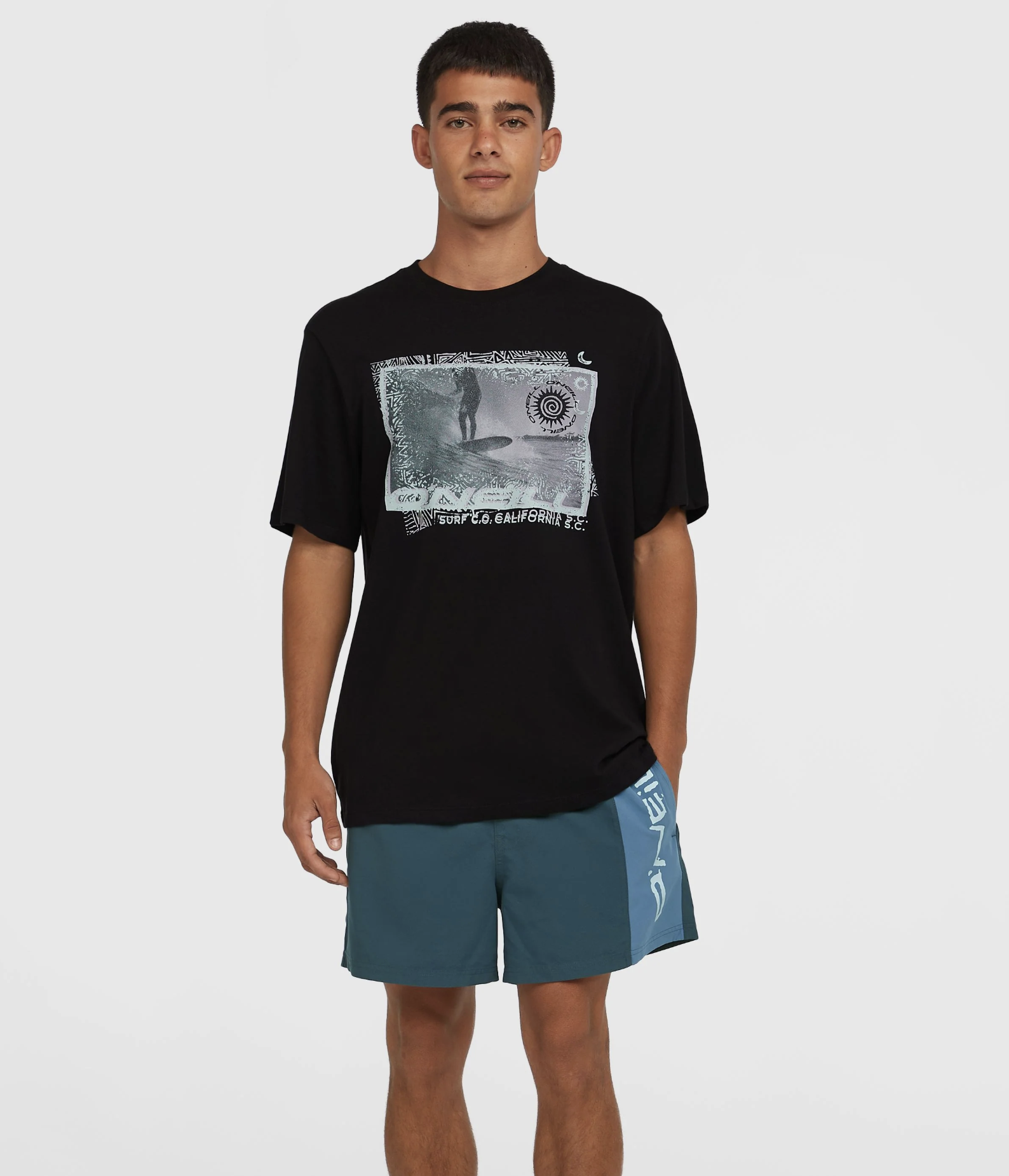 Camiseta O'neill Photo Print - Black Out