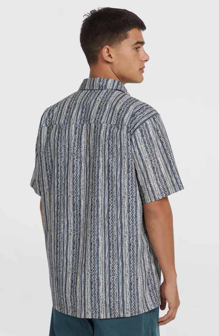 Camisa O'neill Print - Blue Pressed Lines