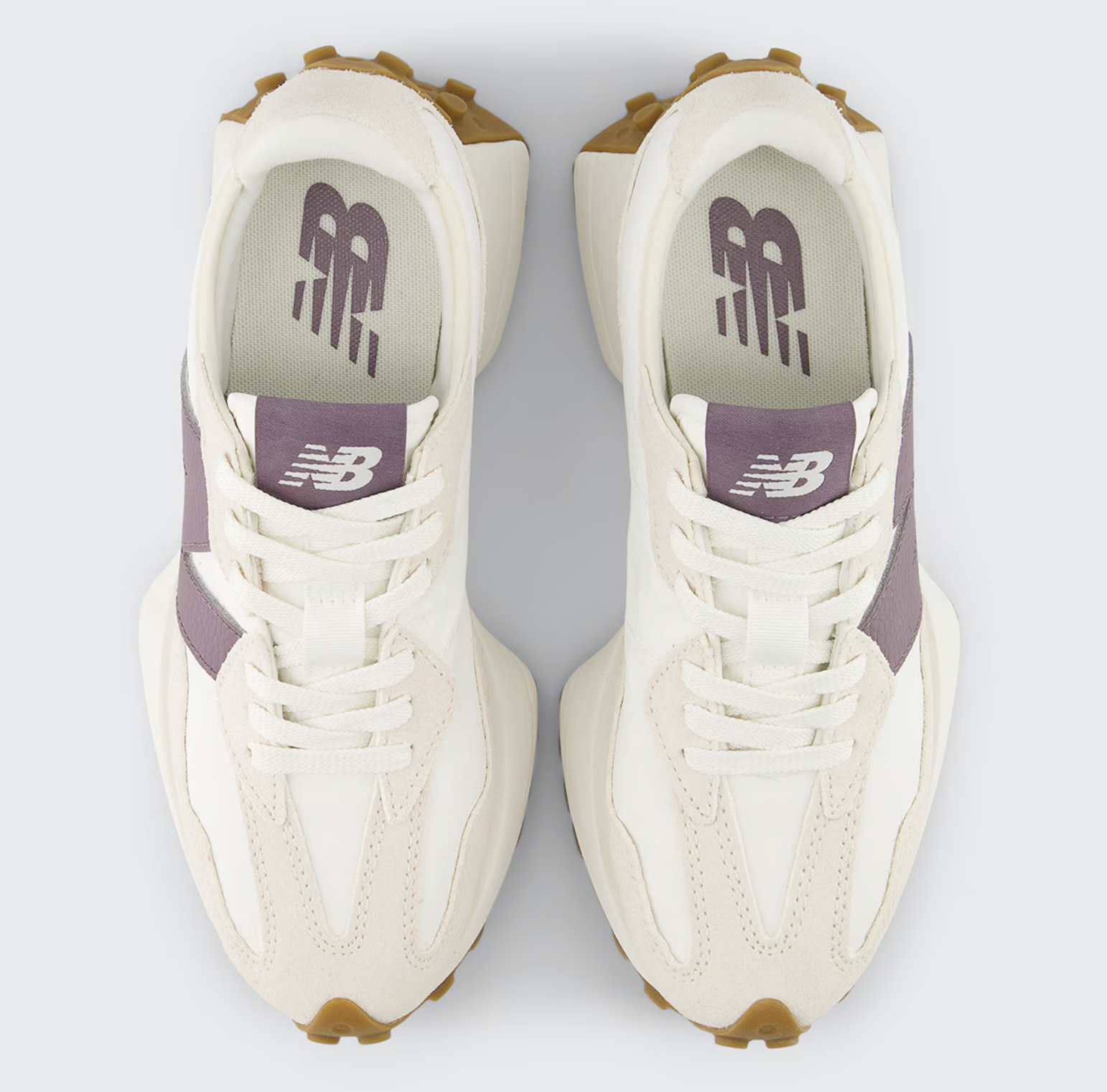 Zapatillas New Balance 327FTC - Linen con Sea Salt y Dark Ice Wine