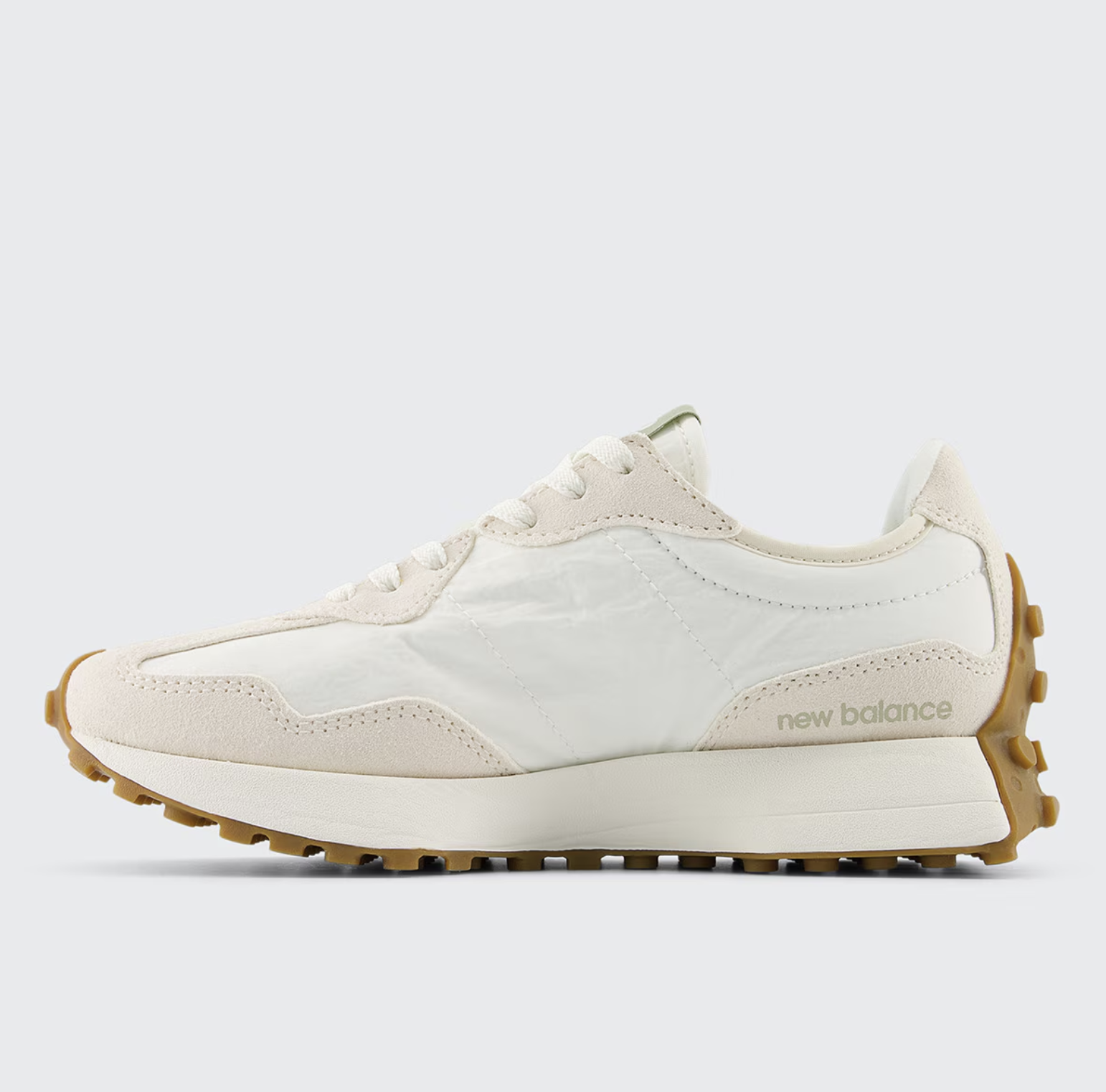 Zapatillas New Balance 327FTB - Linen con Sea Salt y Olivine