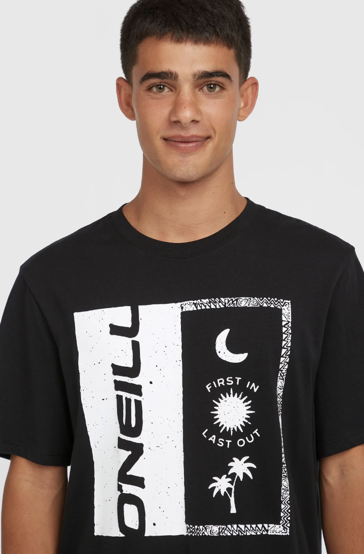 Camiseta O'neill Front Print - Black Out