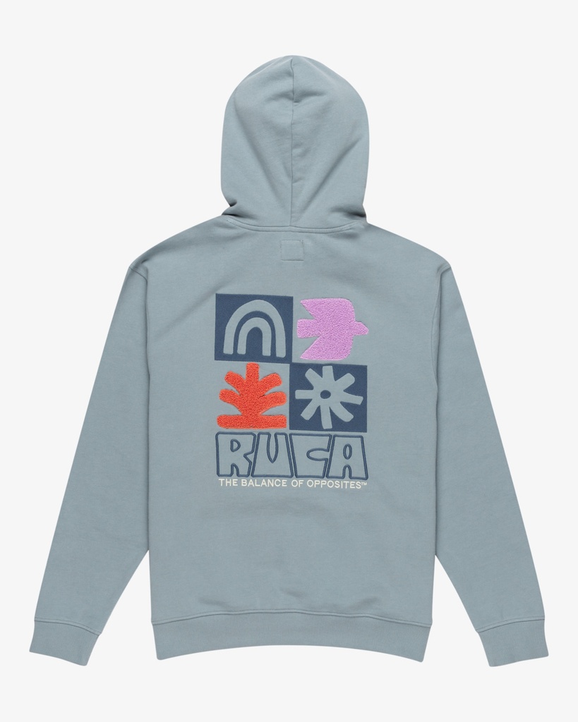 Sudadera con Capucha RVCA Mosaic - Lead (SLK0)