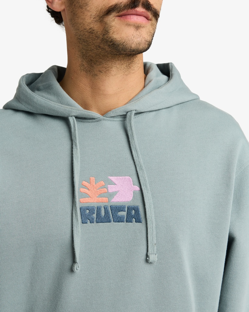 Sudadera con Capucha RVCA Mosaic - Lead (SLK0)