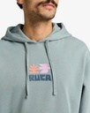 Sudadera con Capucha RVCA Mosaic - Lead (SLK0)