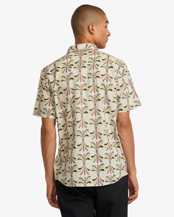 Camisa RVCA LA Eye Floral - Light Khaki (LKH)