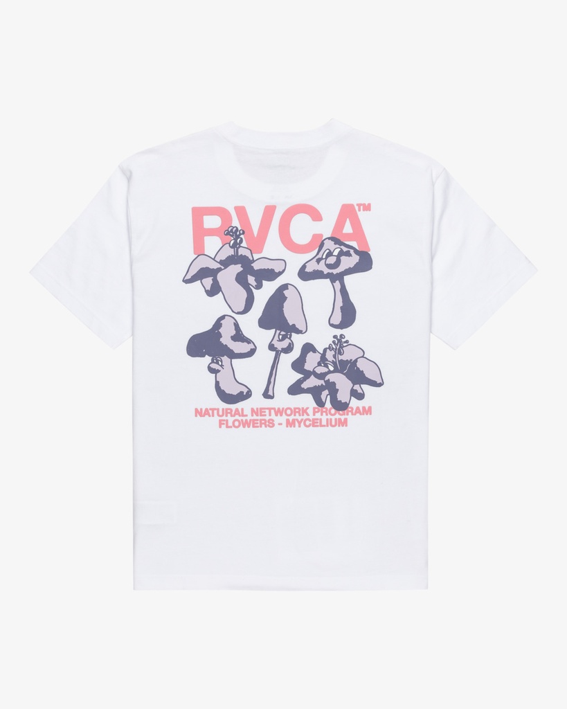 Camiseta Rvca Natural Network - White