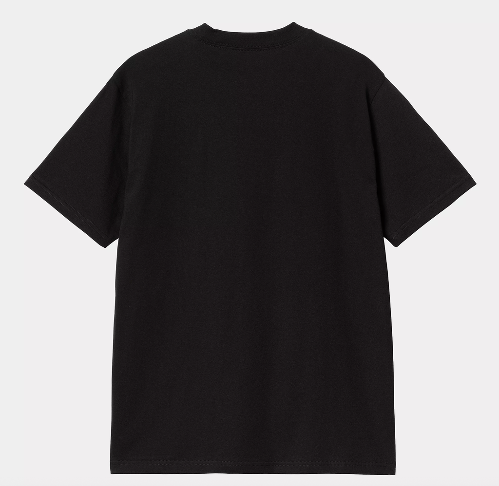 Camiseta Carhartt WIP Solar Chrome Script - Black