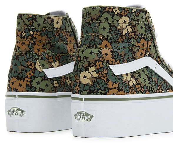 Zapatilla Vans UA Sk8-Hi Tapered Stackform - Floral Green
