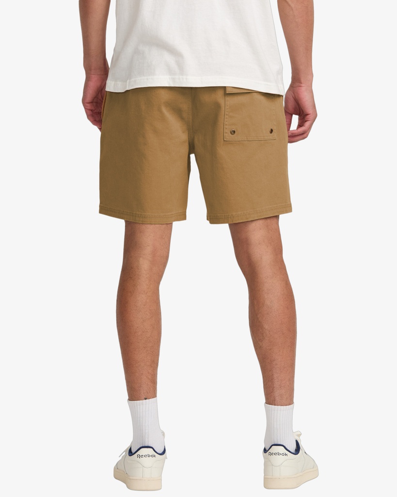 Pantalón Corto RVCA Escape Elastic - Camel