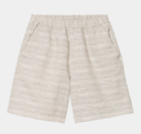 Pantalón Corto Carhartt WIP Gellar - Gellar Stripe/Wax (rinsed)