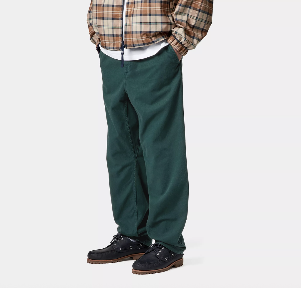 Pantalón Carhartt WIP Flint Pant  - Dark Fir (garment dyed)