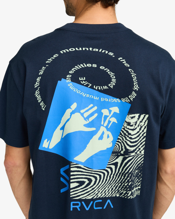 Camiseta RVCA Prmtvo Light Dose - Navy
