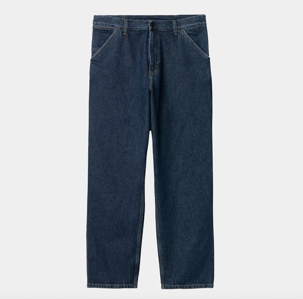 Pantalón Vaquero Carhartt WIP Single Knee Pant - Blue (stone washed)