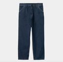 Pantalón Vaquero Carhartt WIP Single Knee Pant - Blue (stone washed)