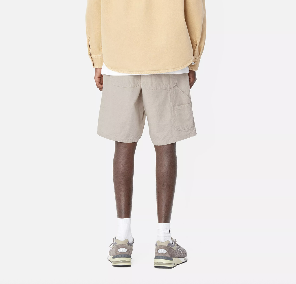 Pantalón Corto Carhartt WIP Walter Single Knee - Natural(rinsed)