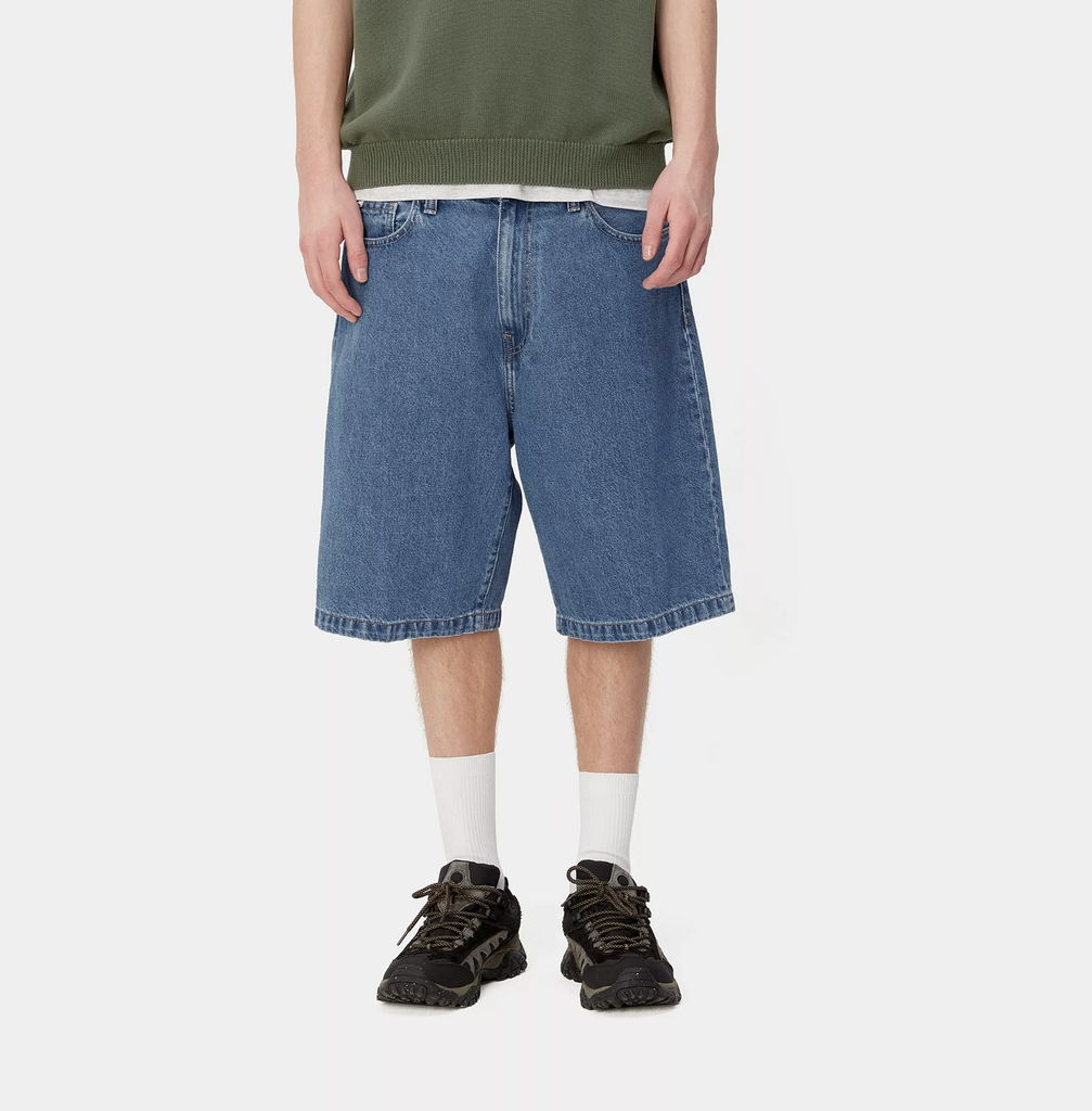 Pantalón Corto Carhartt WIP Landon - Blue(heavy stone wash)