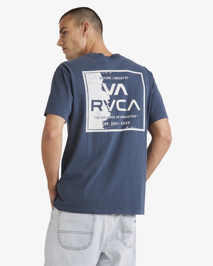 Camiseta Carhartt WIP VA Torn - Petrol Blue