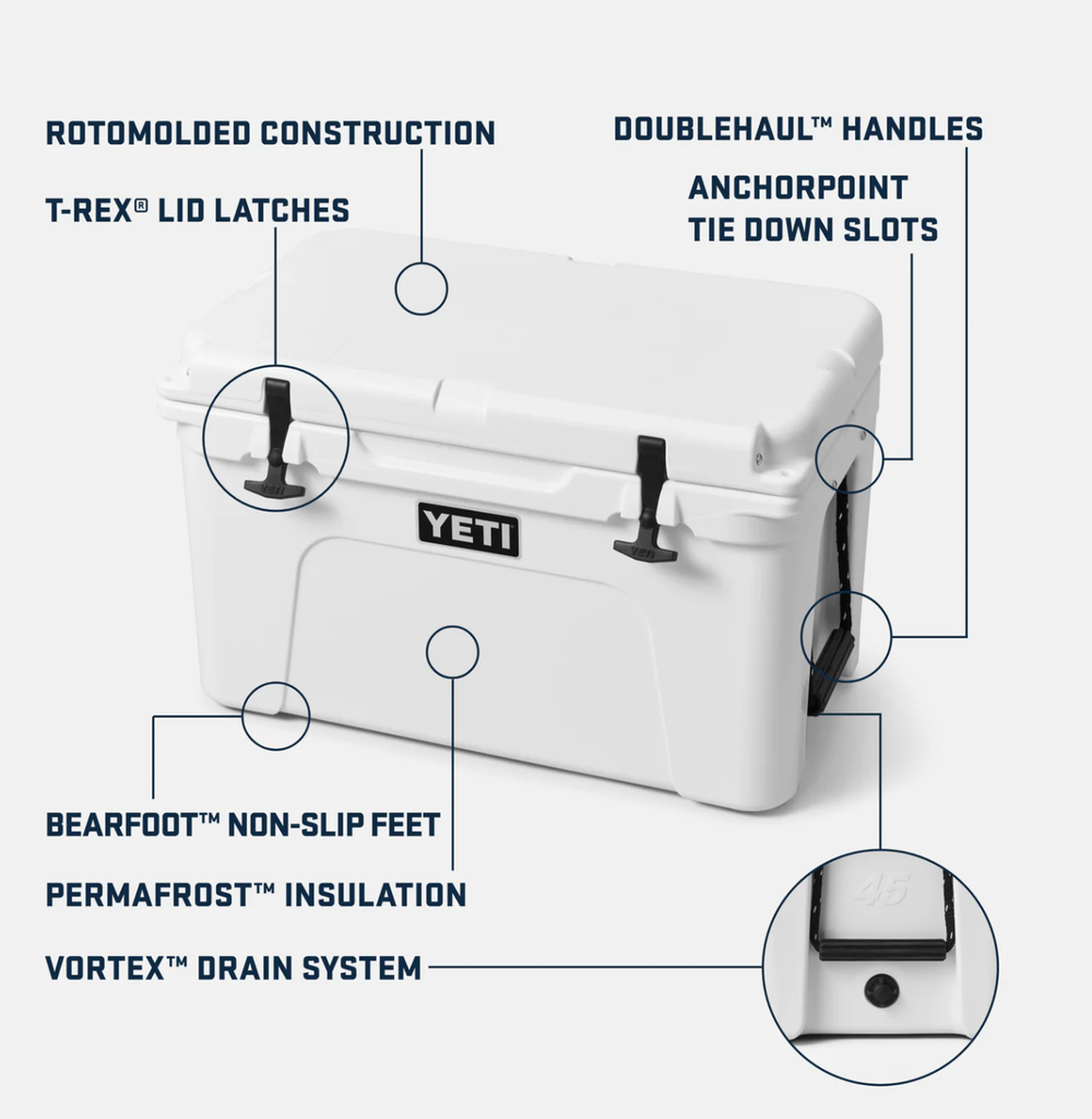 Nevera Portátil Yeti Tundra 45 - Tan