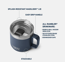 Taza Apilable Yeti Rambler 14 OZ (414 ml) - White