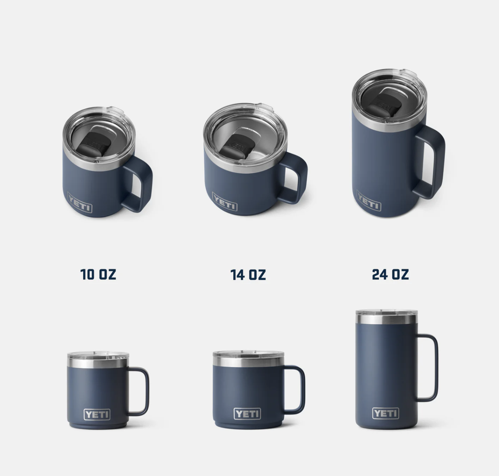 Taza Apilable Yeti Rambler 14 OZ (414 ml) - White