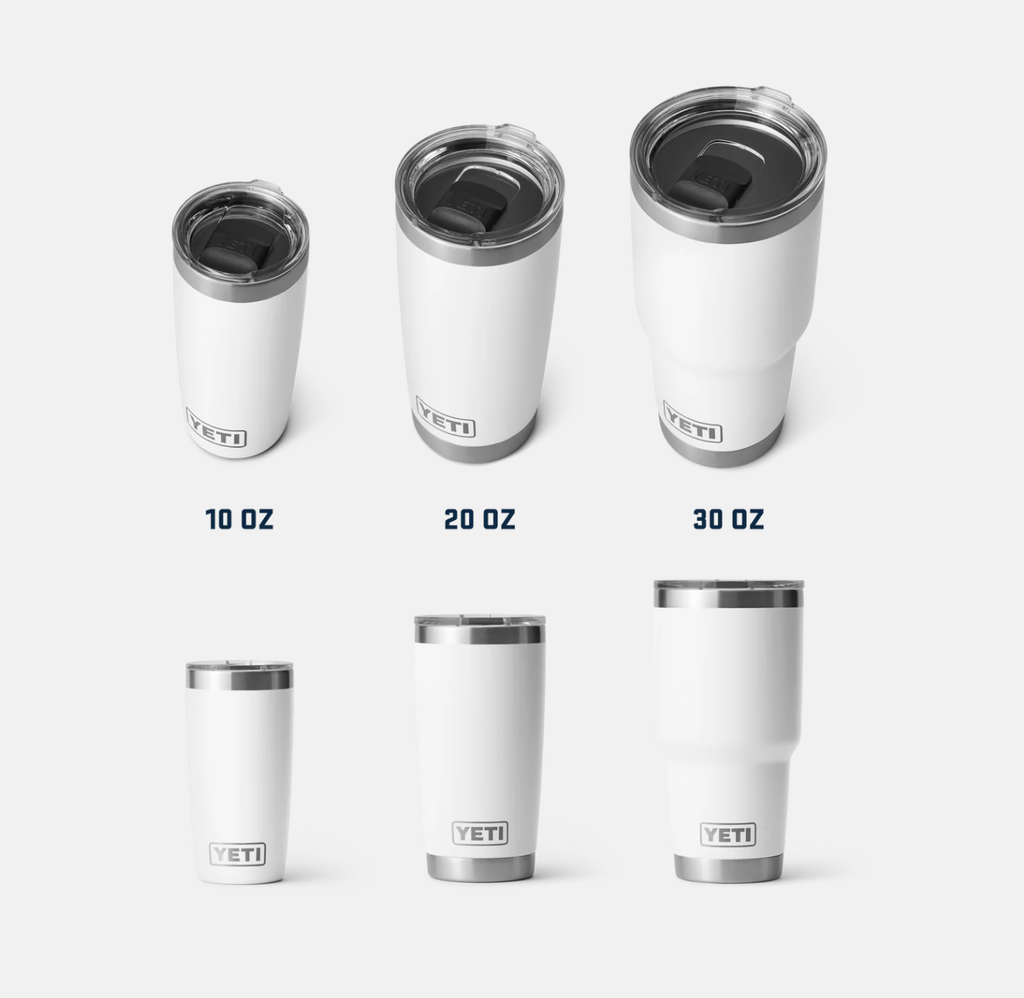 Vaso Yeti Rambler 10 OZ (295 ml) - White