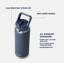 Botella Yeti Rambler 26 oz (769 ml) - Rescue Red