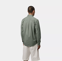Camisa Carhartt WIP L/S Madison - Park/White
