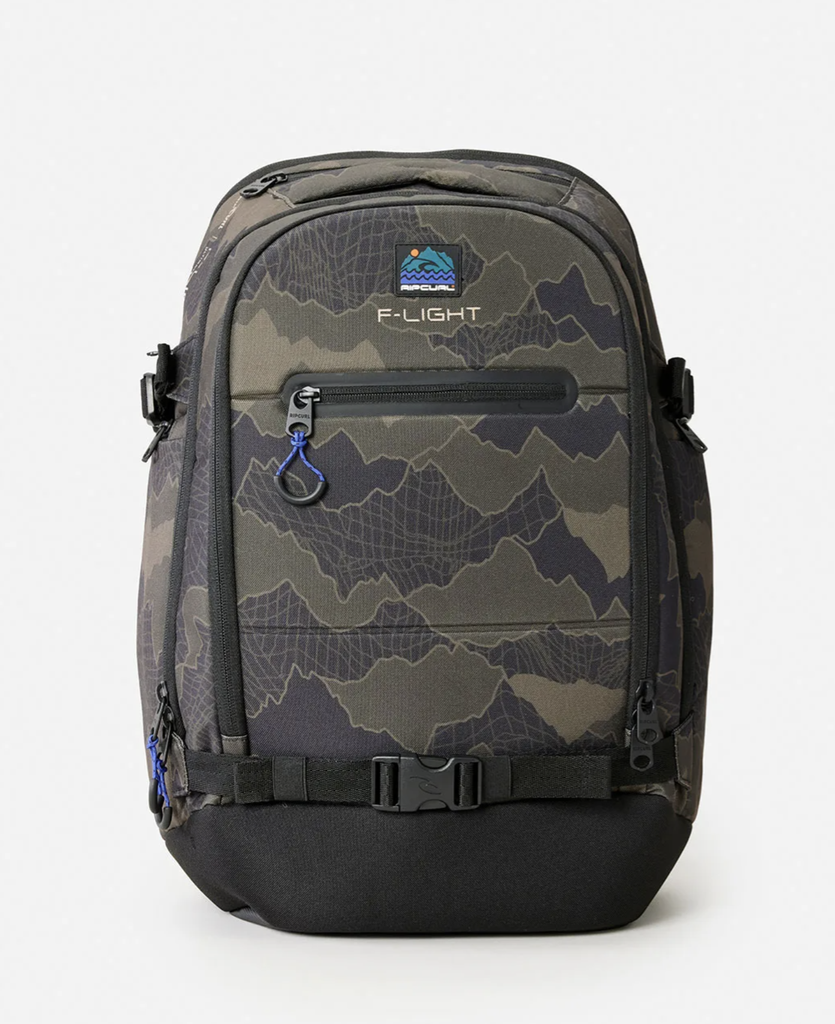 Mochila Rip Curl F-Light Posse 35L Search Camo - Black/Olive