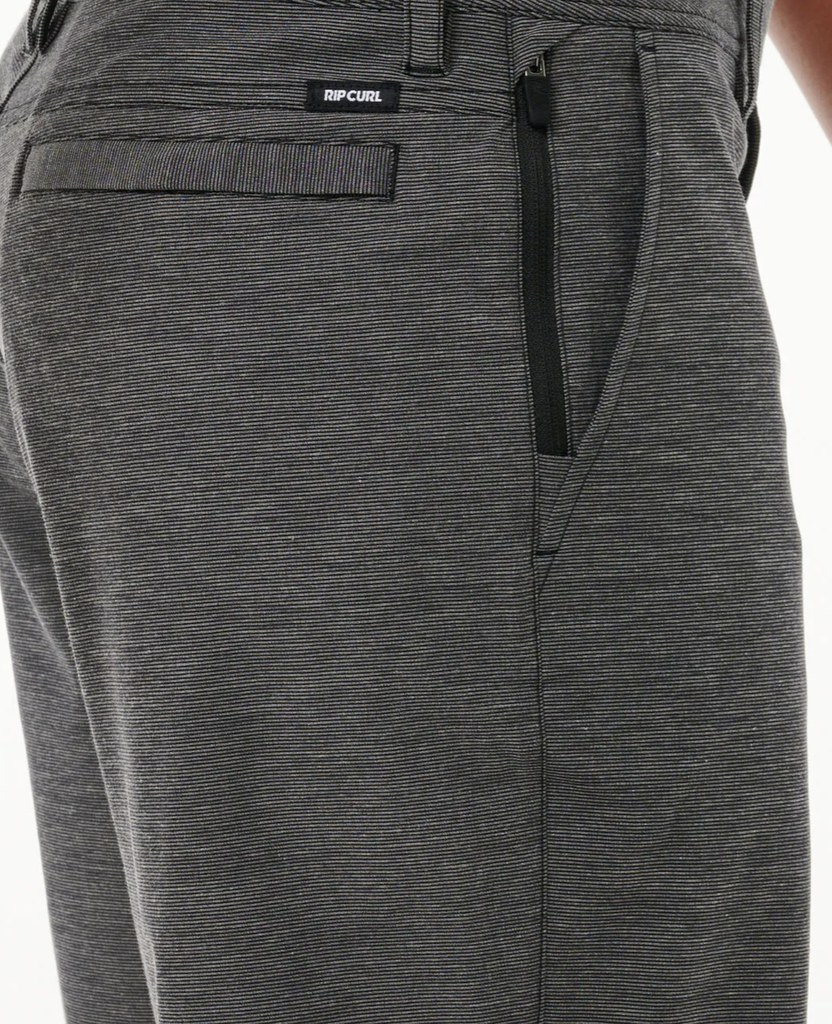 Pantalón Corto Hibrido Boardwalk 19" Fase - Black