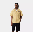 Camisa Carhartt WIP Hendry - Seaton Stripe, Straw/Liberica
