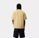 Camisa Carhartt WIP Hendry - Seaton Stripe, Straw/Liberica