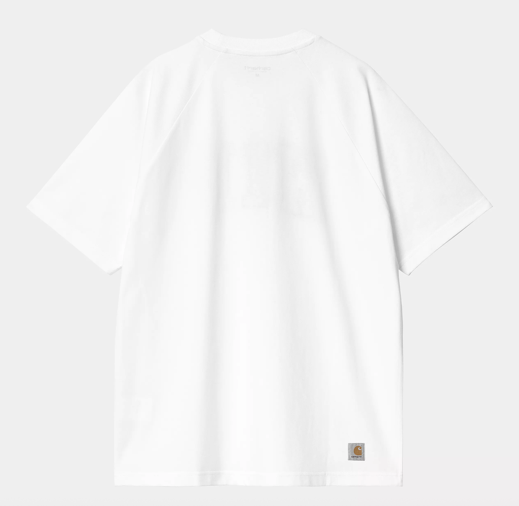 Camiseta Carhartt WIP WIP - White/Dusky Blue