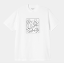 Camiseta Carhartt WIP By The Numbers - White/Black