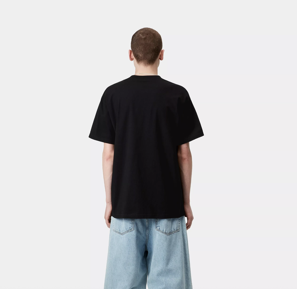 Camiseta Carhartt WIP Hot Script - Black