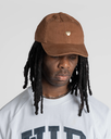 Gorra Carhartt WIP Heart Metal - Hamilton Brown/Black