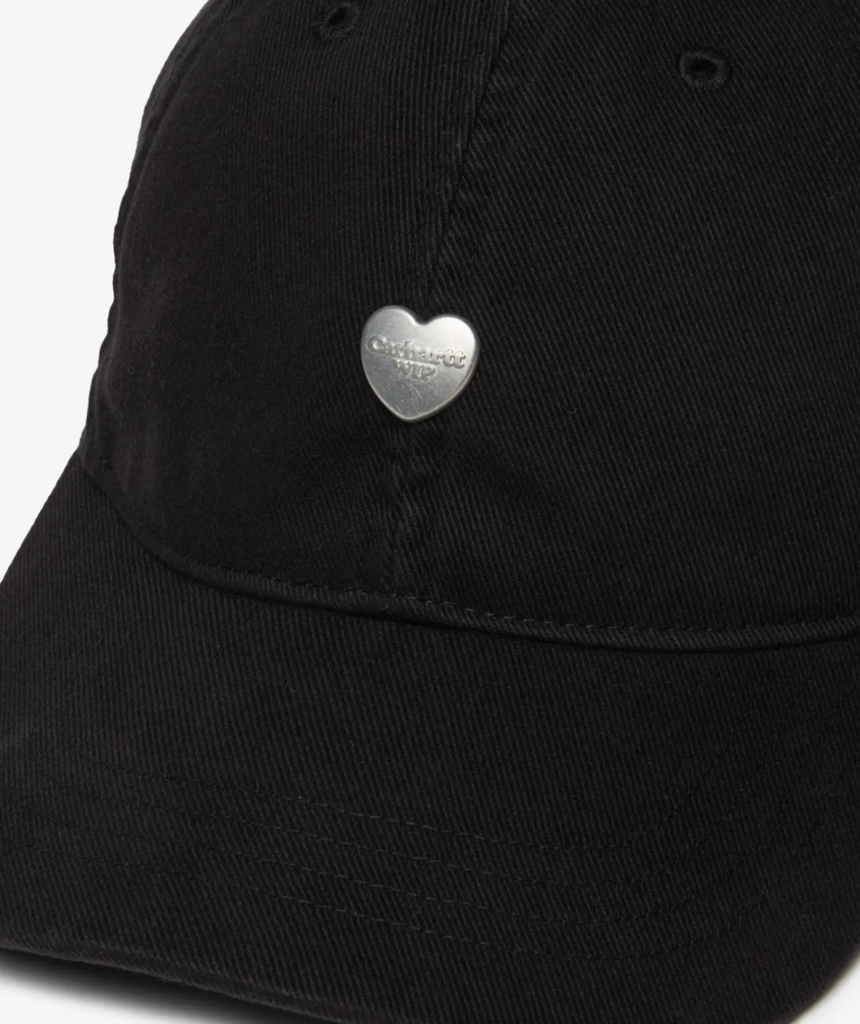 Gorra Carhartt WIP Heart Metal - Black/Black