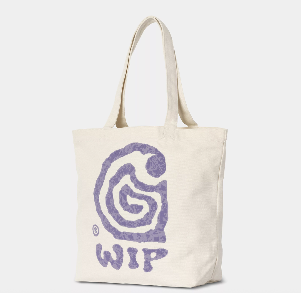 Bolso Tote Carhartt WIP Canvas Graphic - Helix Print, Natural