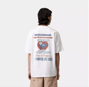 Camiseta Carhartt WIP Arcan - White (heavy stone wash)