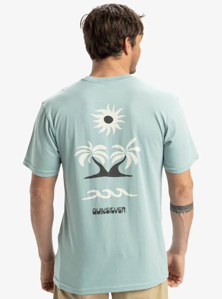 Camiseta Quiksilver Evo Road - Ligth Blue