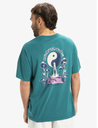 Camiseta Quiksilver Hypnotic Wave - Teal Green