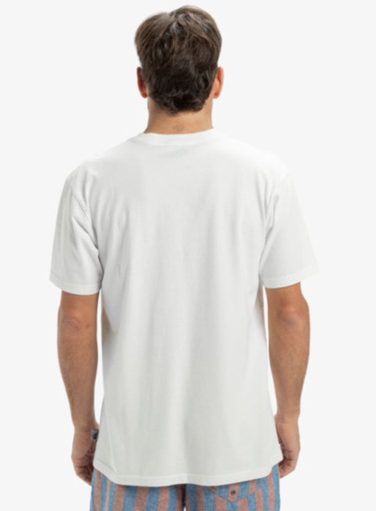 Camiseta Quiksilver Salt Walter Pocket - White