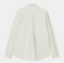 Camisa Carhartt WIP L/S C-Logo - Pale Olive/White