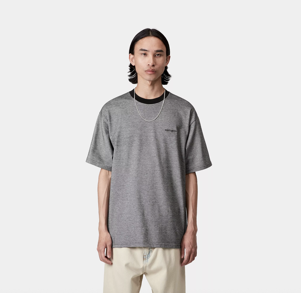 Camiseta Carhartt WIP Pique - Black/White