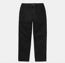 Pantalón Carhartt WIP Single Knee Pant - Black (rinsed)