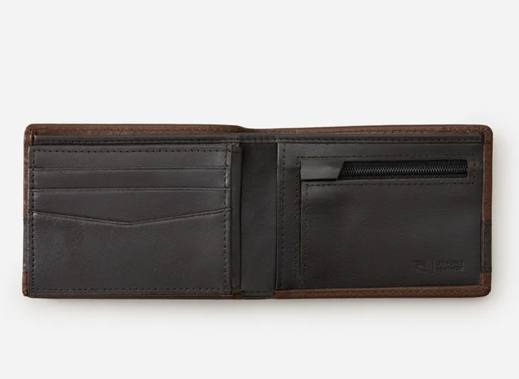 Cartera Rip Curl Diamond RFID Slim - Brown/Tan