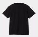 Camiseta Carhartt WIP American Script - Black
