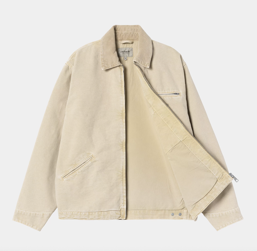 Chaqueta Carhartt WIP OG Detroit - Dusty H Brown/Dusty H Brown (Chalk Wash)