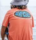 Camiseta Rip Curl Raw Energy De Oval - Rose Sky