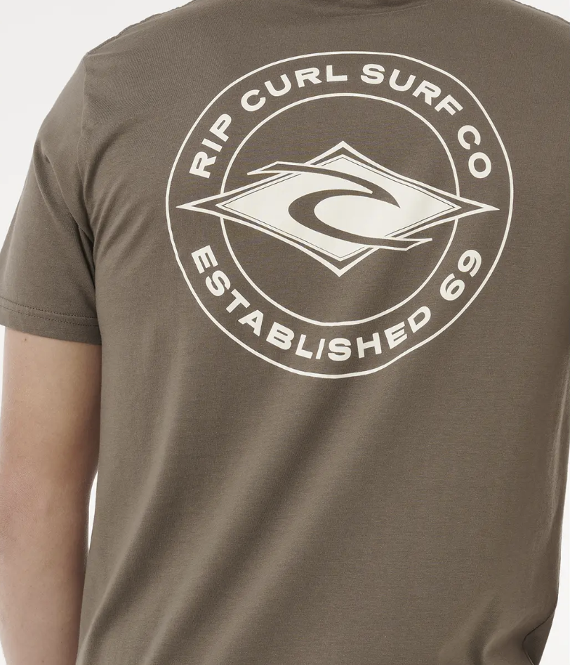 Camiseta Rip Curl Staple - Rock
