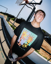 Camiseta Volcom Longo Cats - Black